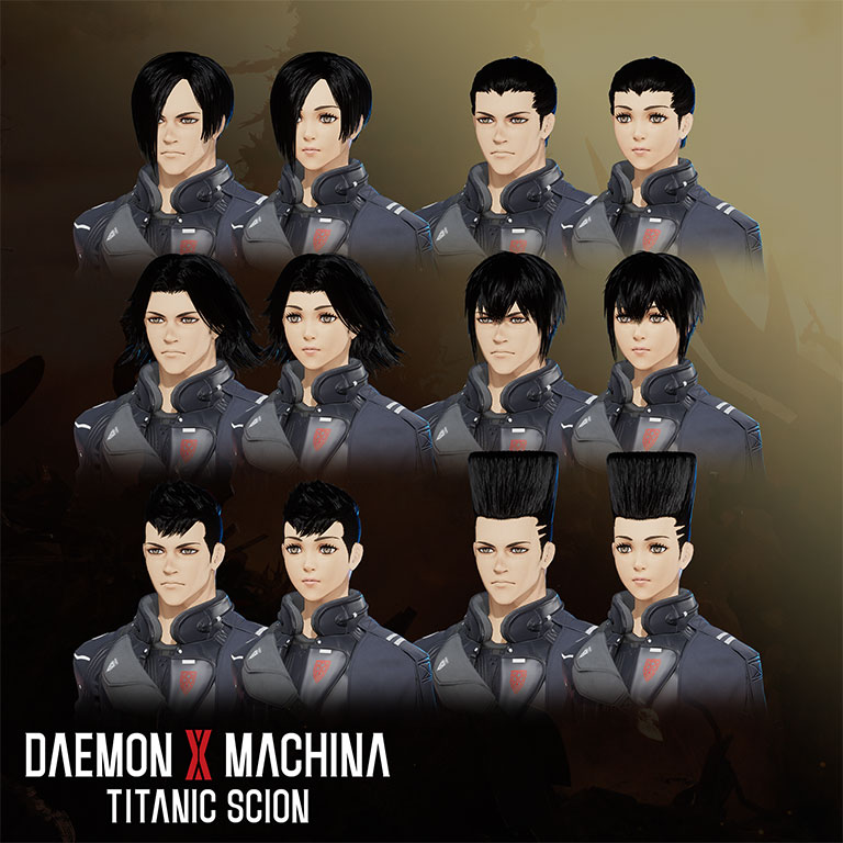 Hairstyle Set 2