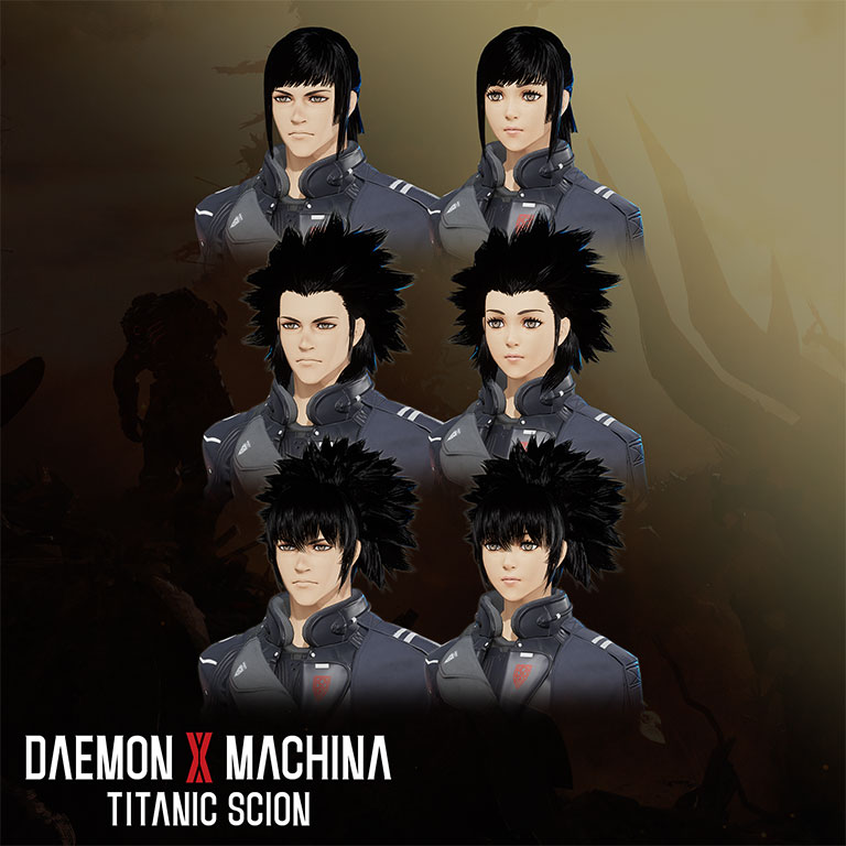 Hairstyle Set 4