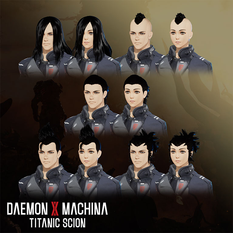 Hairstyle Set 5
