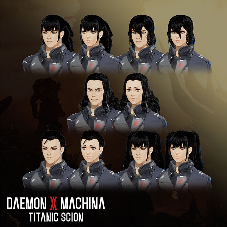 Hairstyle Set 6