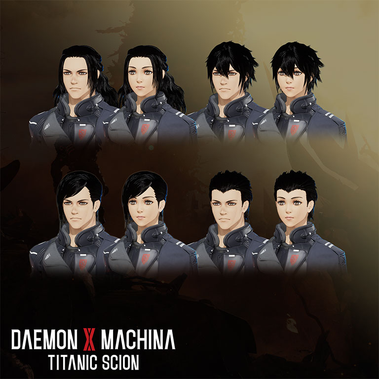 Hairstyle Set 8
